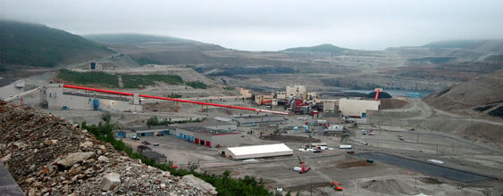  Projet de restauration de la mine de Gaspé