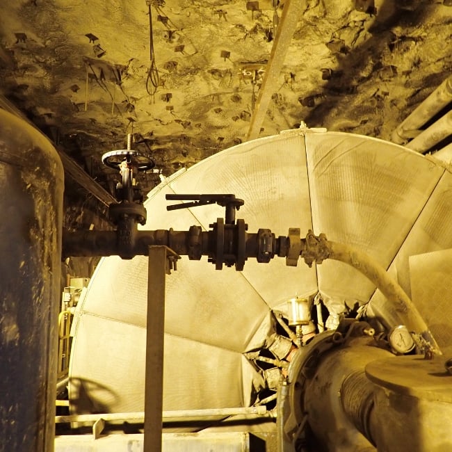 Filter level mine infrastructure